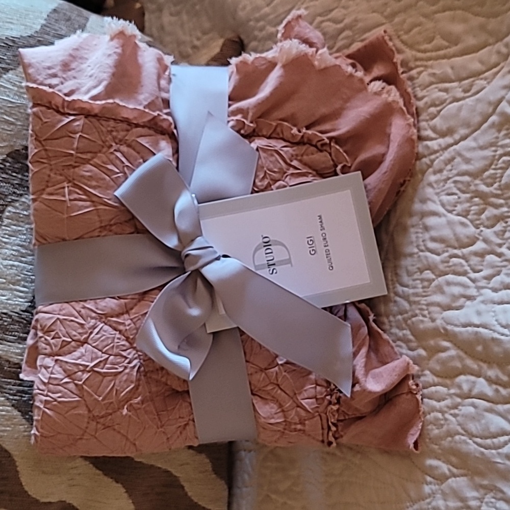 Studio D Gigi Quilted Euro Sham